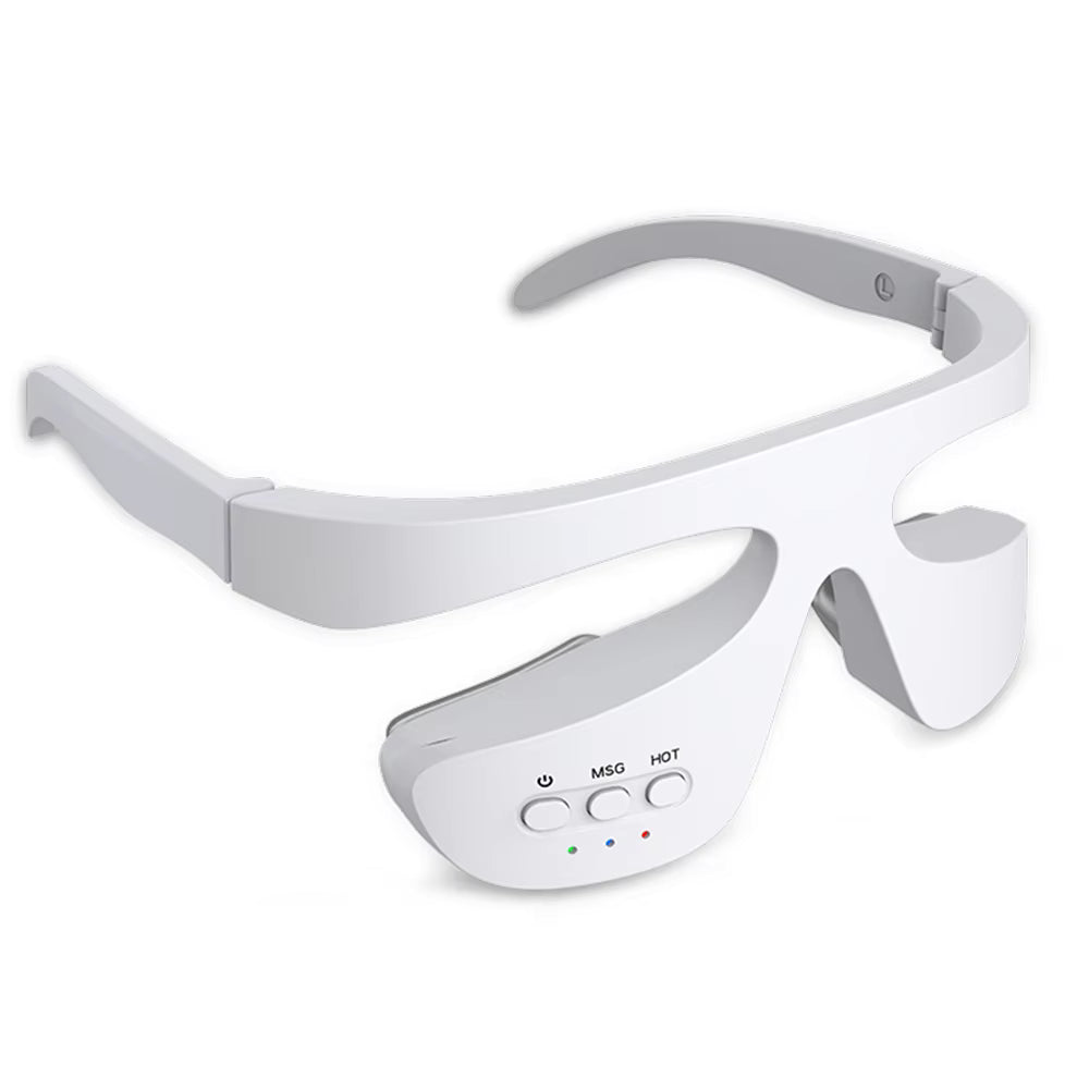 3D Wireless Eye Massager – Red Light Therapy for Dark Circles & Eye Fatigue Relief